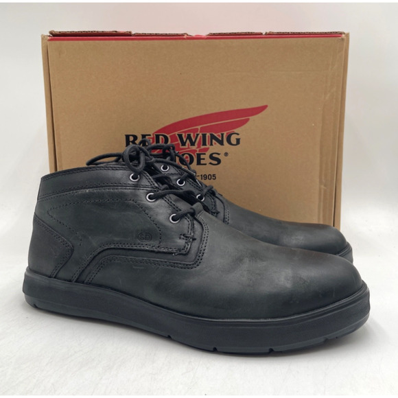 Red Wing Shoes CROSS LITE 6814 Men's NEW Safety-Toe Work Shoe Black US Size 10D - Picture 1 of 11
